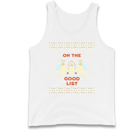 On The Good List Christmas Tank Top