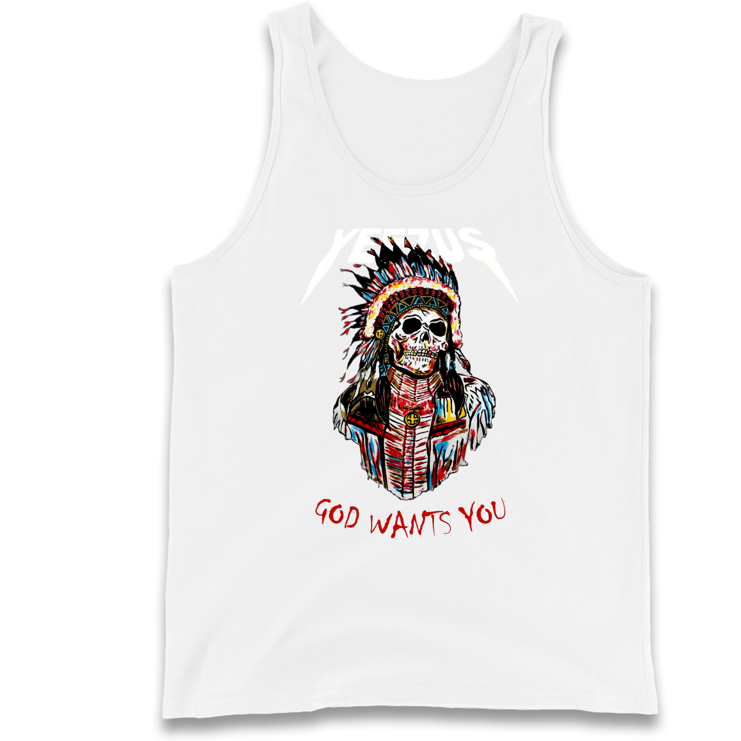 Yeezus God Wants You Tank Top
