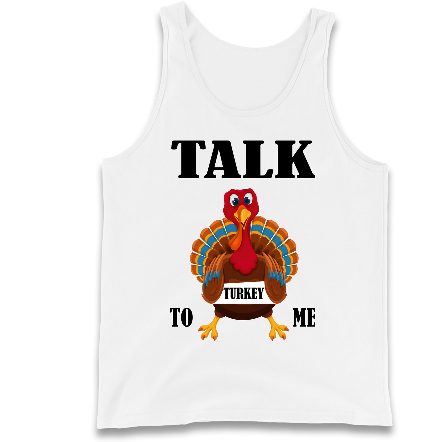Talk Turkey To Me Christmas Tank Top