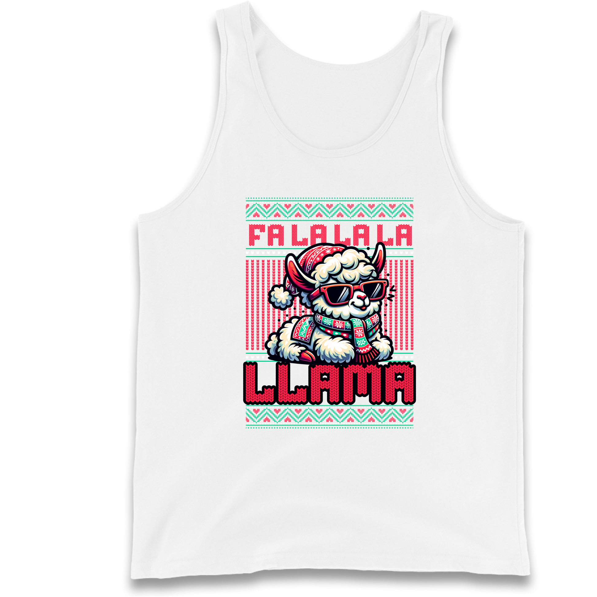 FA LA LA LA LLAMA Tank Top