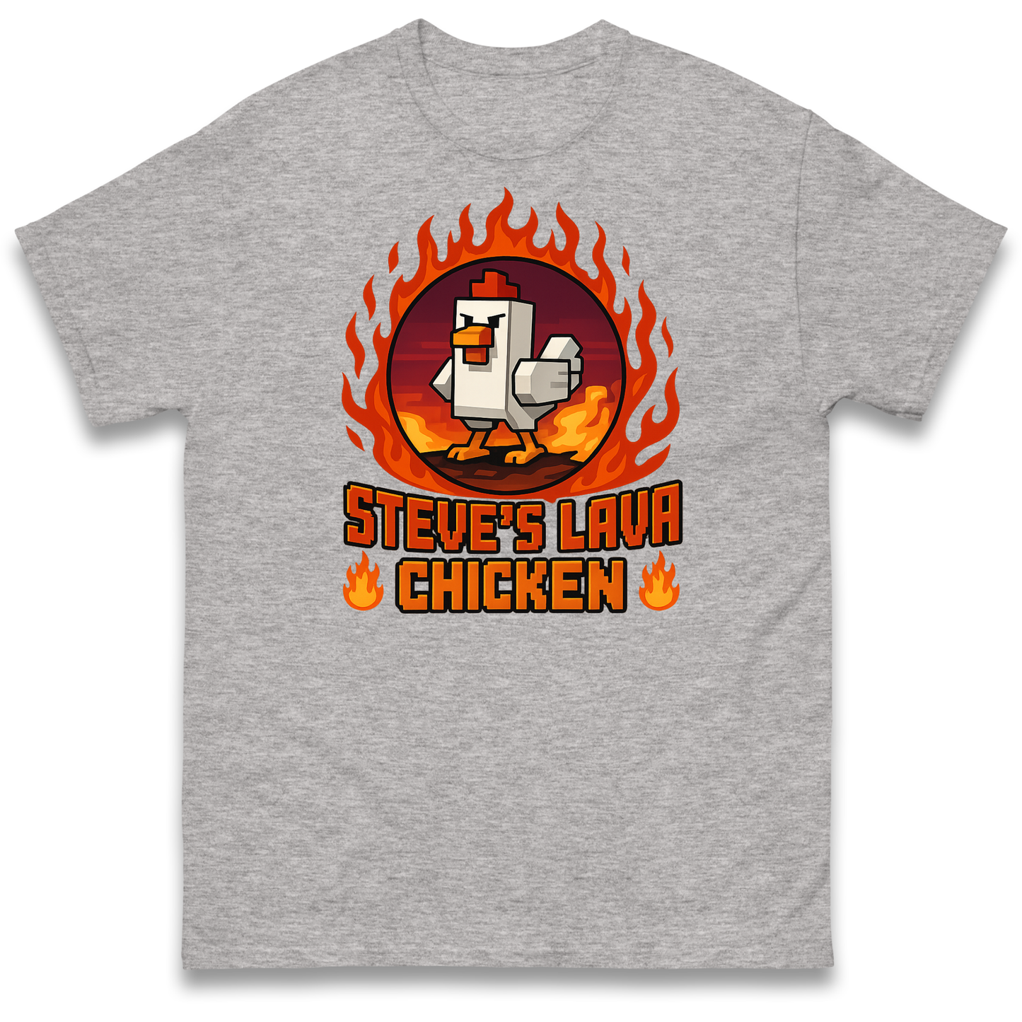 Steve Lava Chicken T Shirt