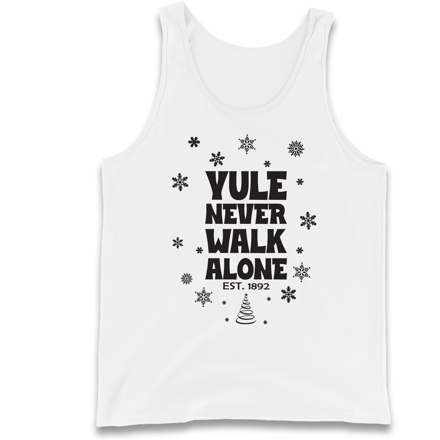 Yule Never Walk Alone Liverpool Christmas Tank Top