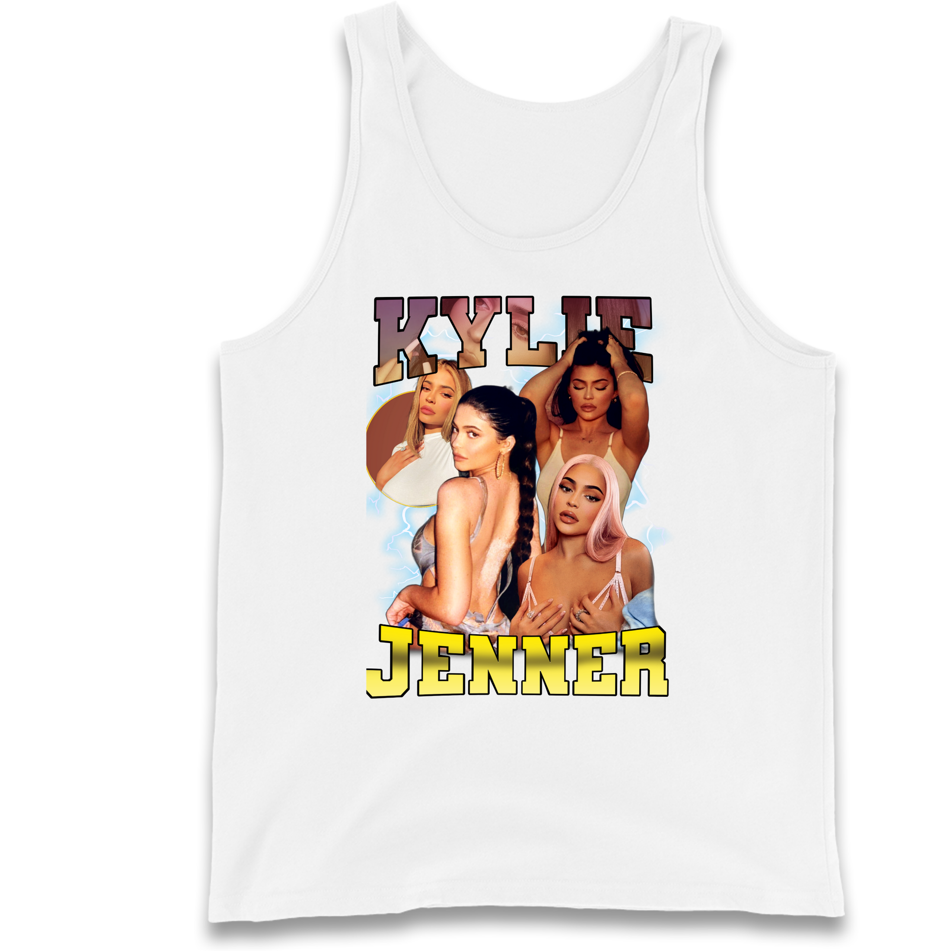 Kylie Jenner Pink Lips Tank Top