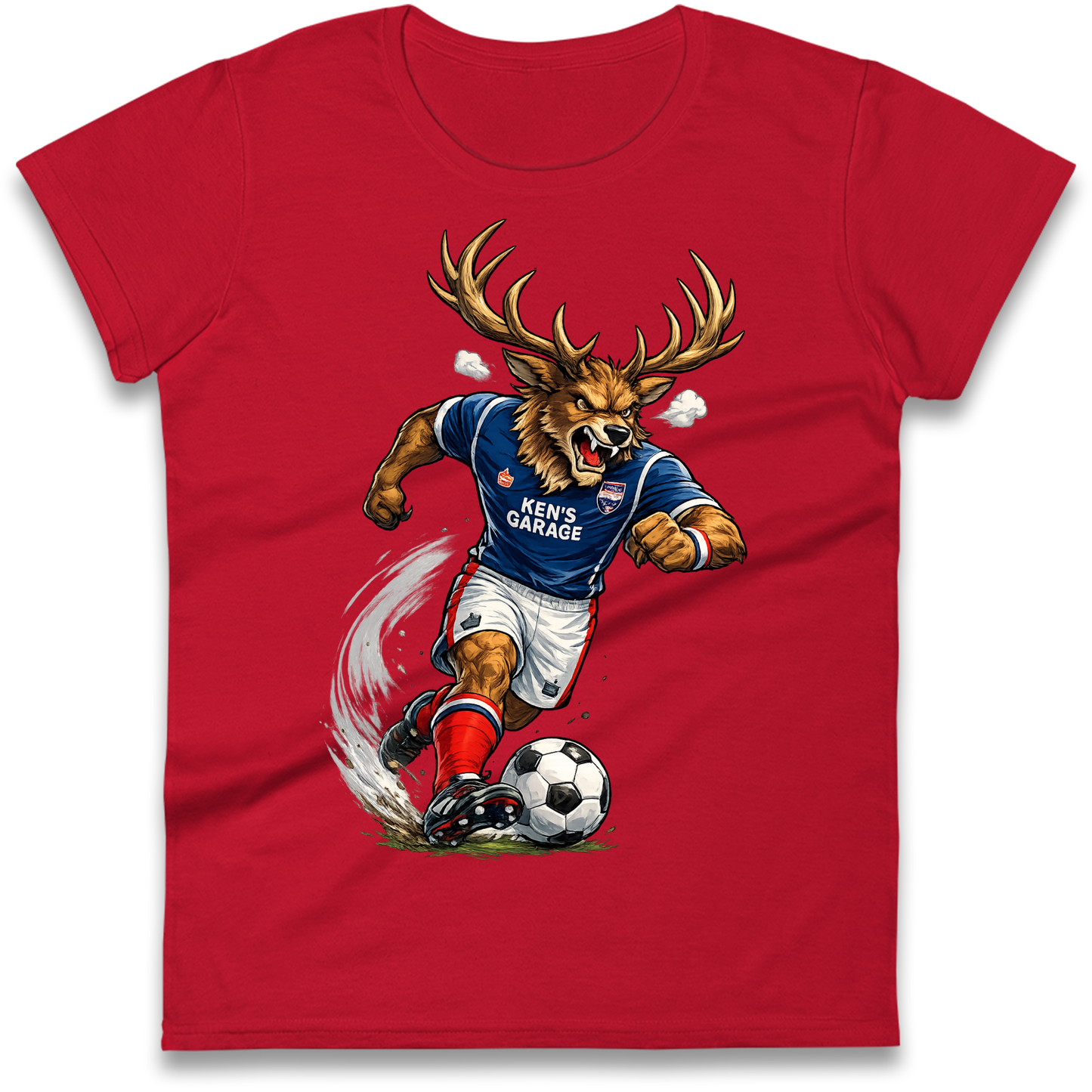 Classic Ross County 1991 Football Ladies Shirt