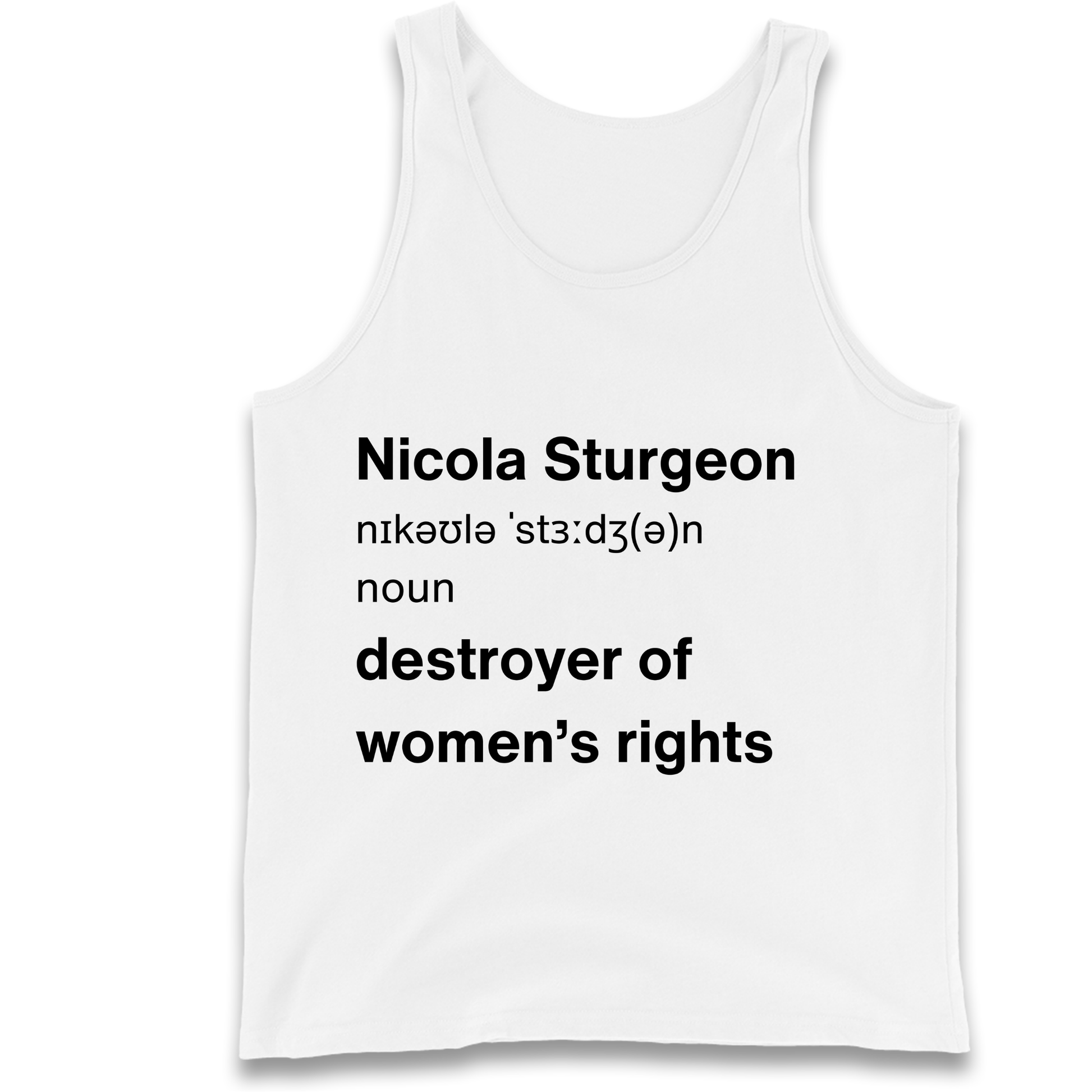 JK Rowling Nicola Sturgeon T Shirt Tank Top