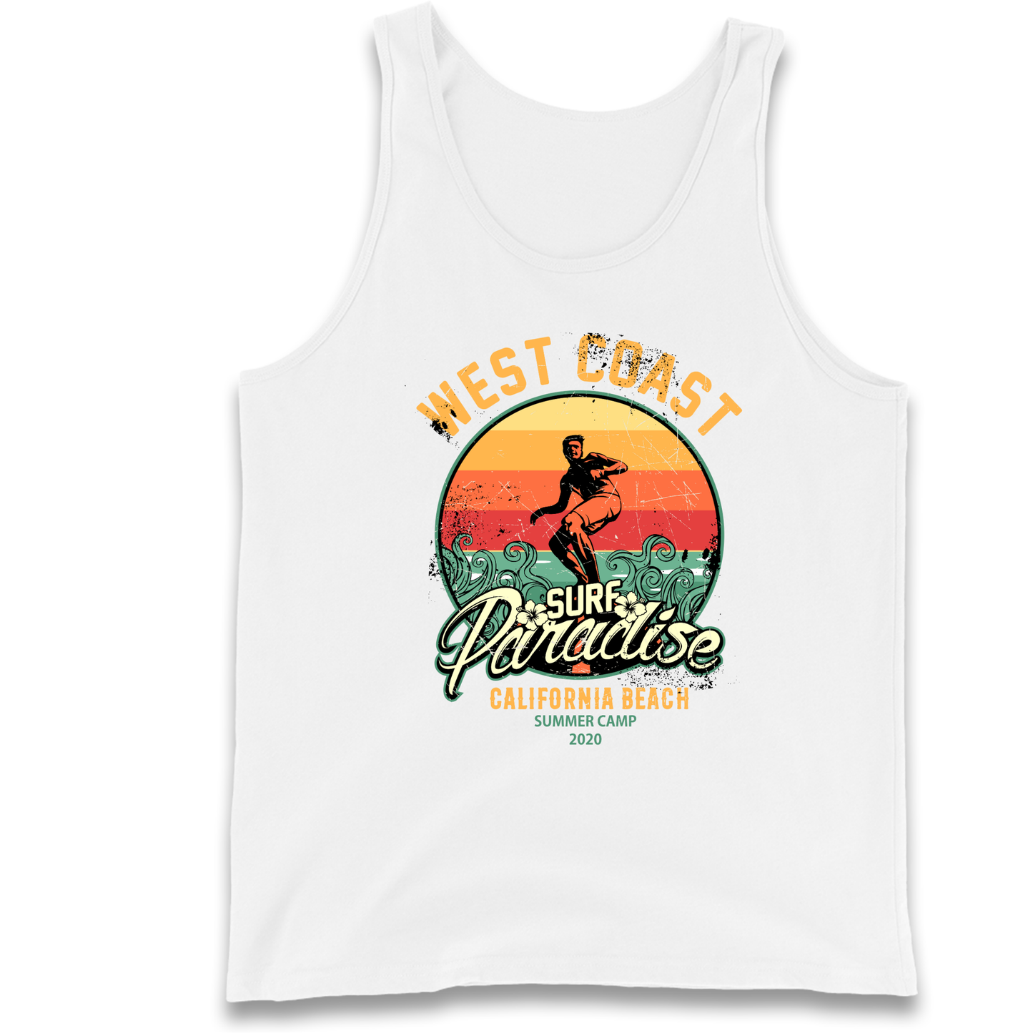 West Coast Surf Paradise Tank Top