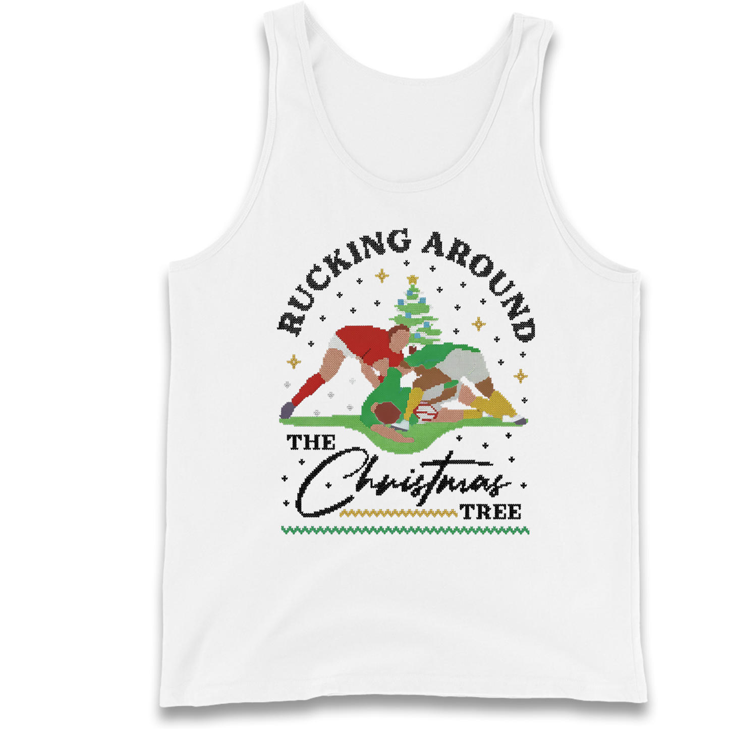 Rugby Christmas Tank Top