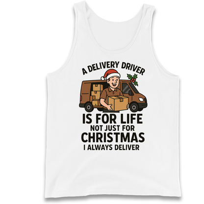 Delivery Driver Christmas Tank Top
