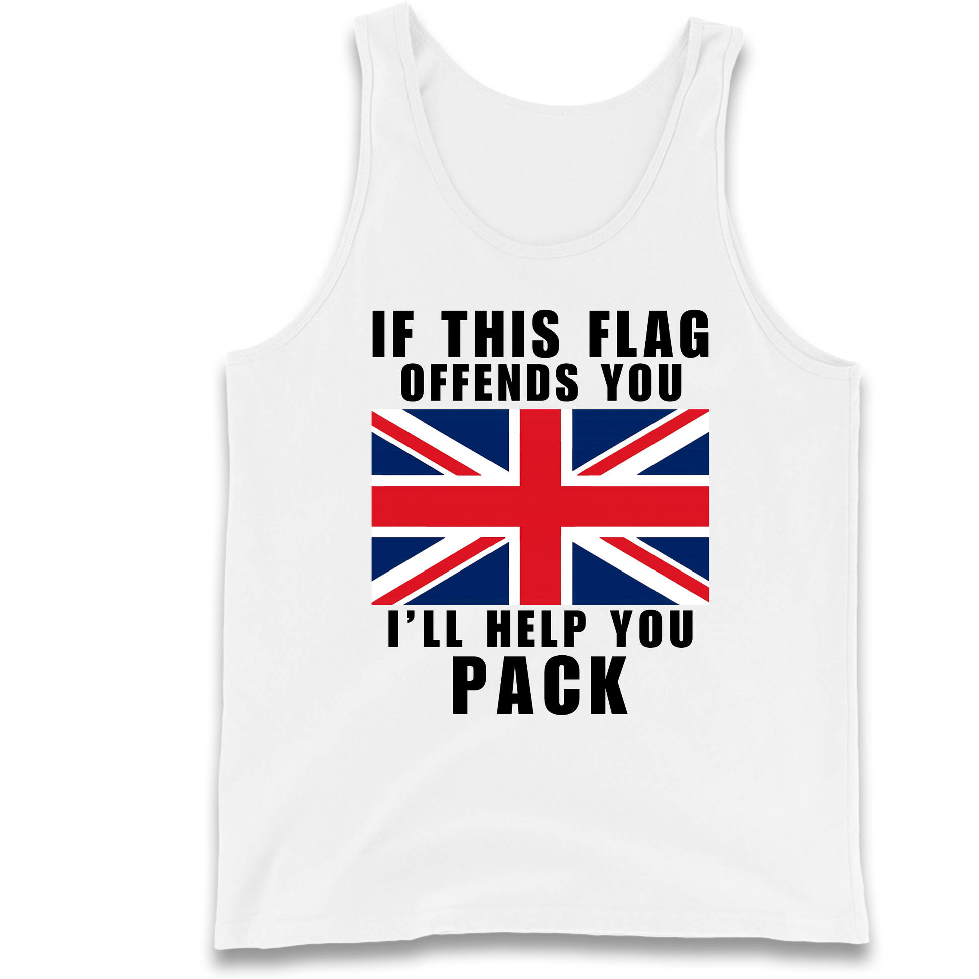 If This Flag Offends You I Will Help You Pack Tank Top