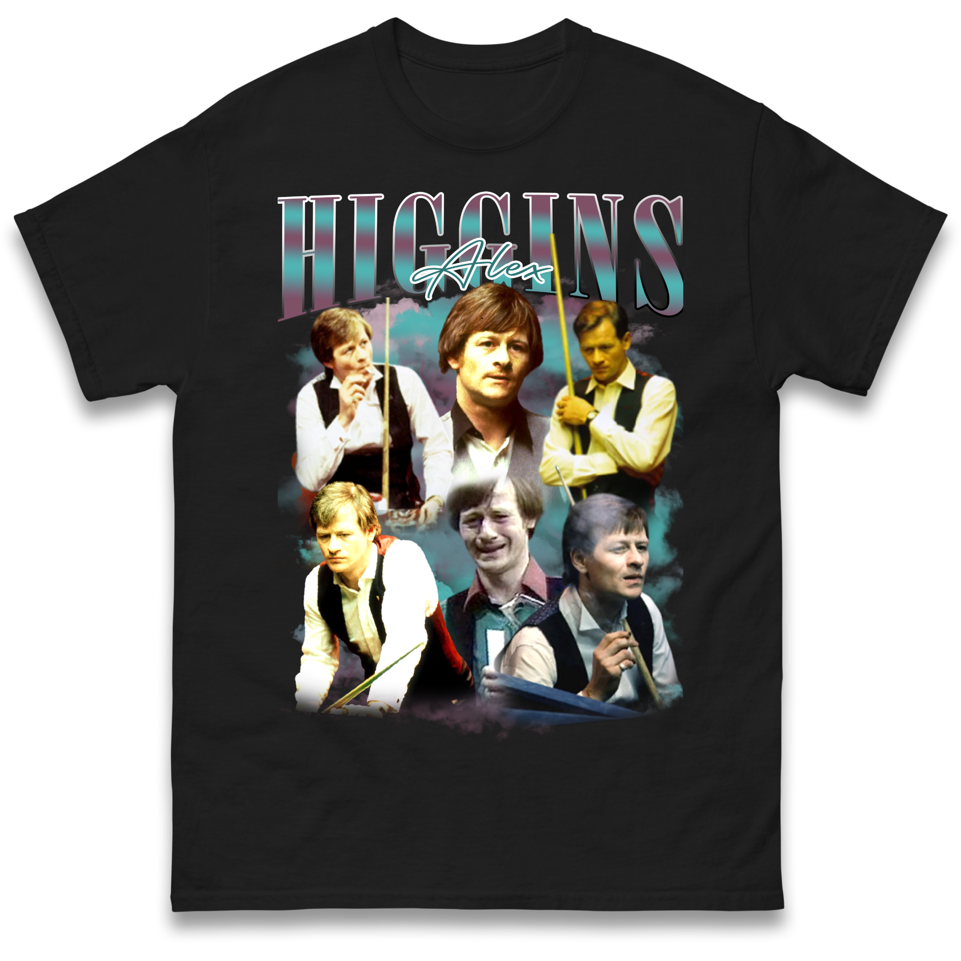 Alex Higgins Bootleg Men T Shirt 