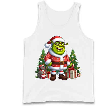 Shrek Santa Claus Presents Tank Top