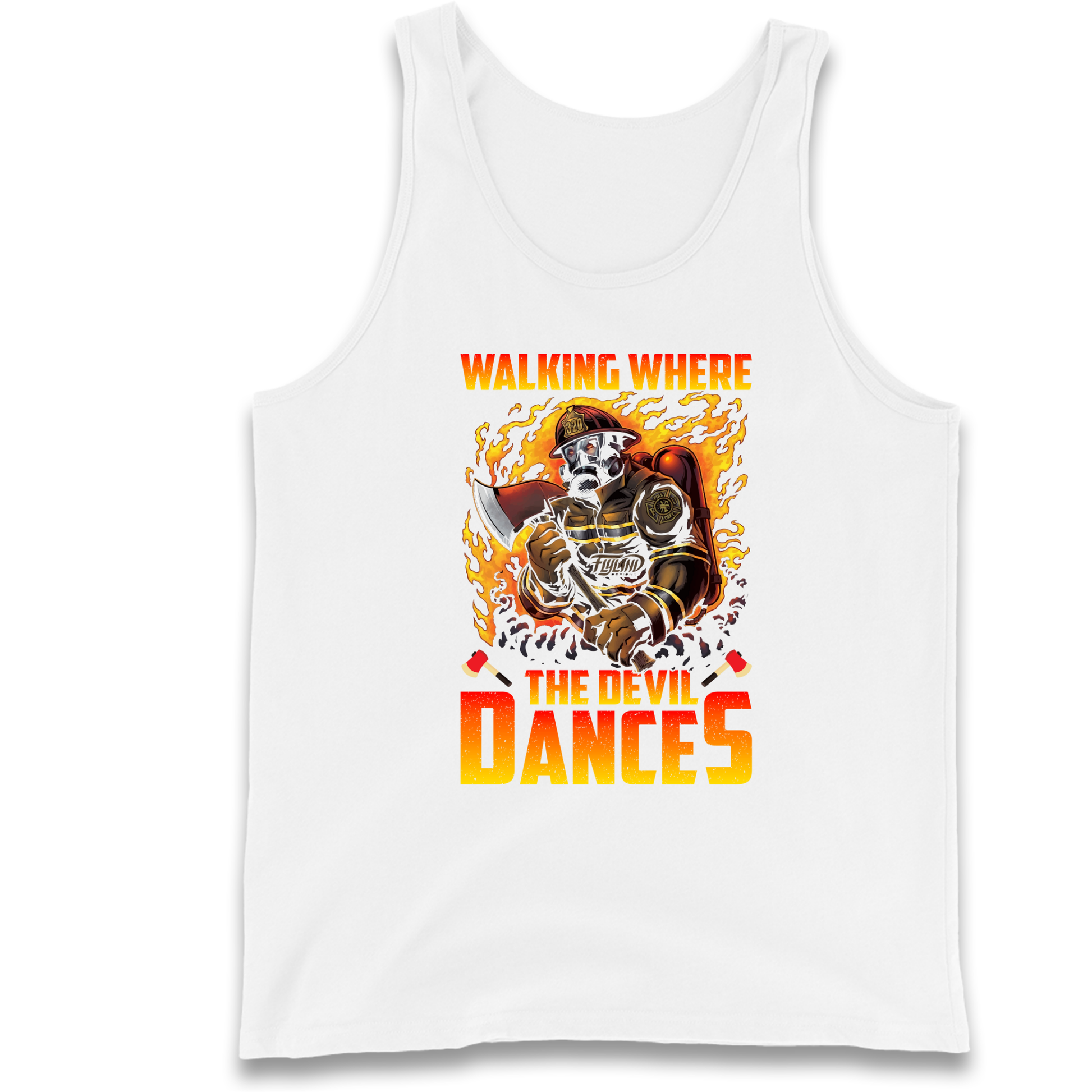 Walking Where The Devil Dances Tank Top