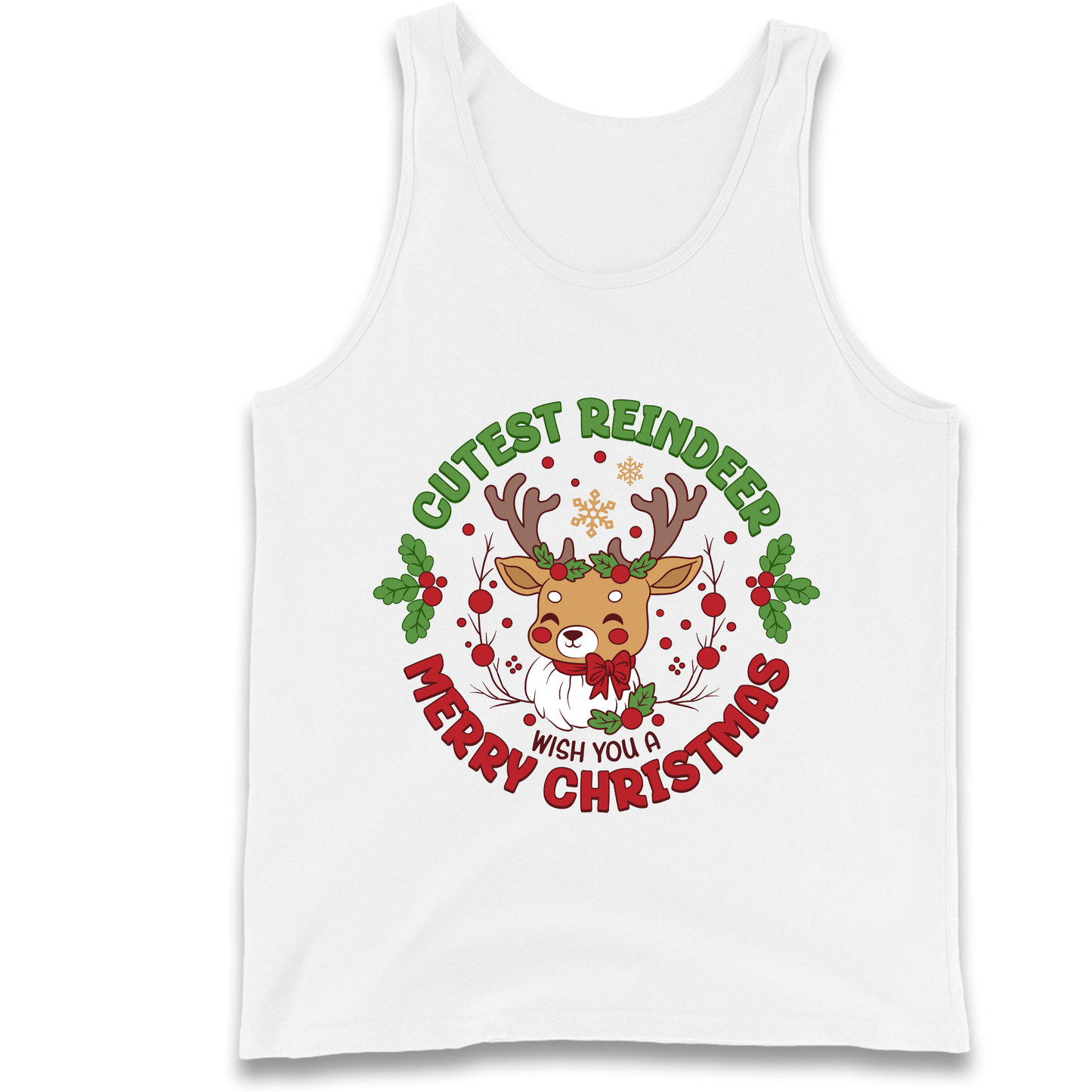 Cutest Reindeer Tank Top