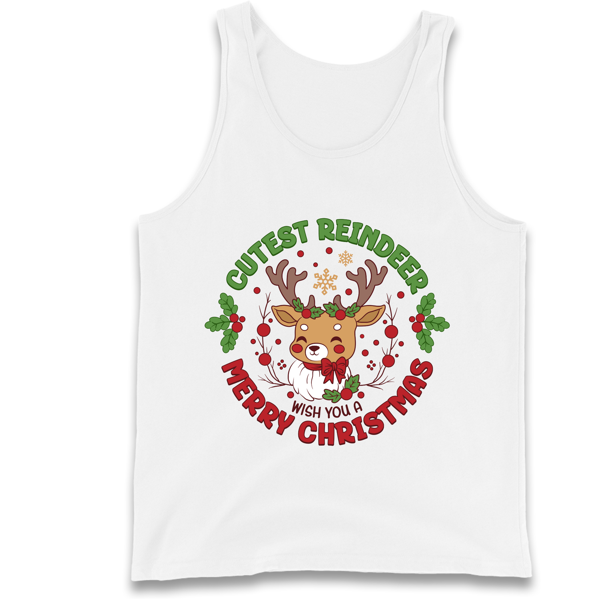 Cutest Reindeer Tank Top