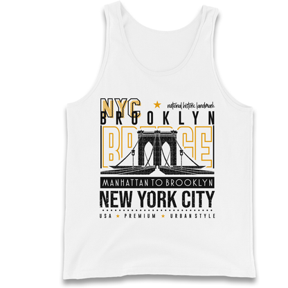 NYC Brooklyn Bridge Tank Top