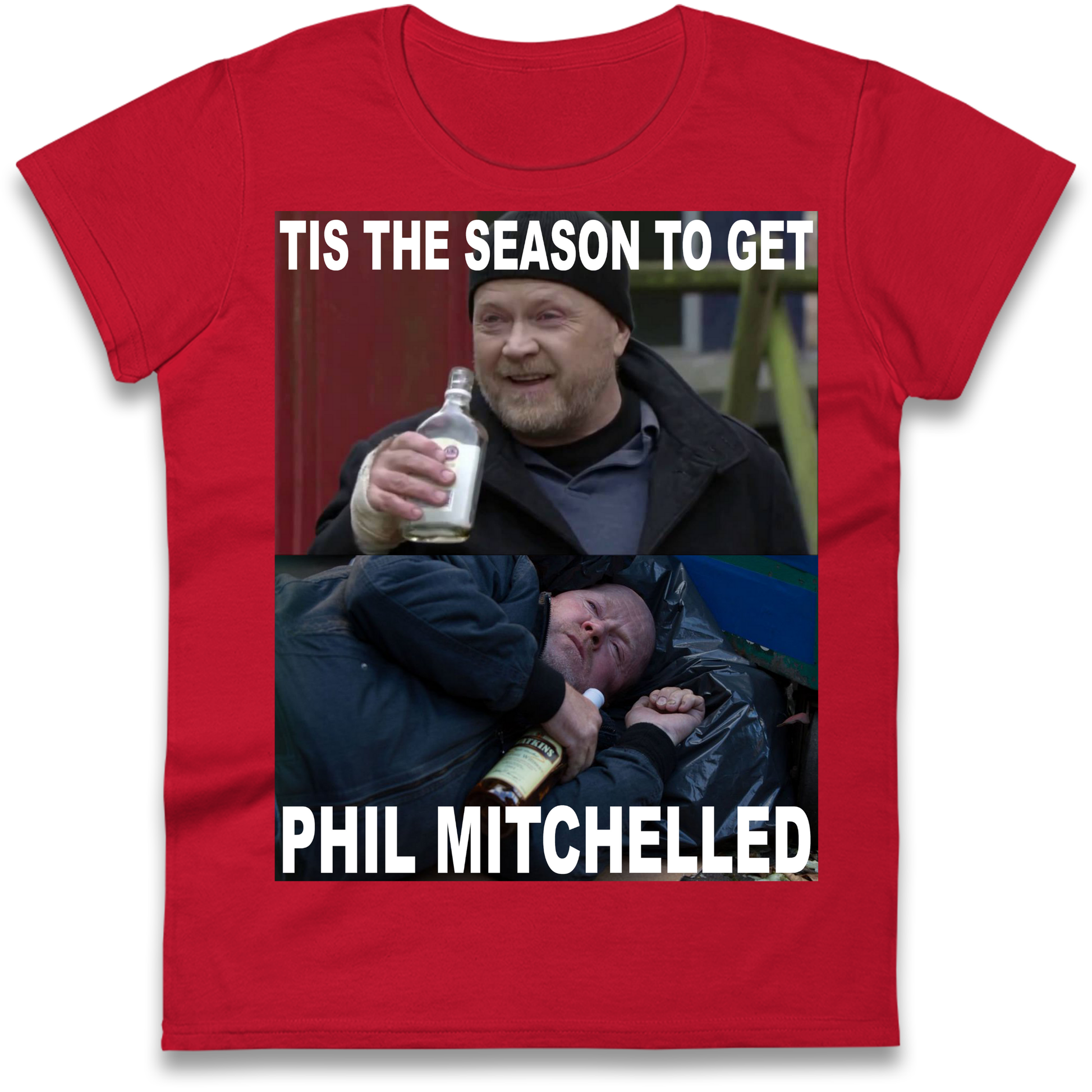 Phil Mitchell Christmas Ladies Shirt