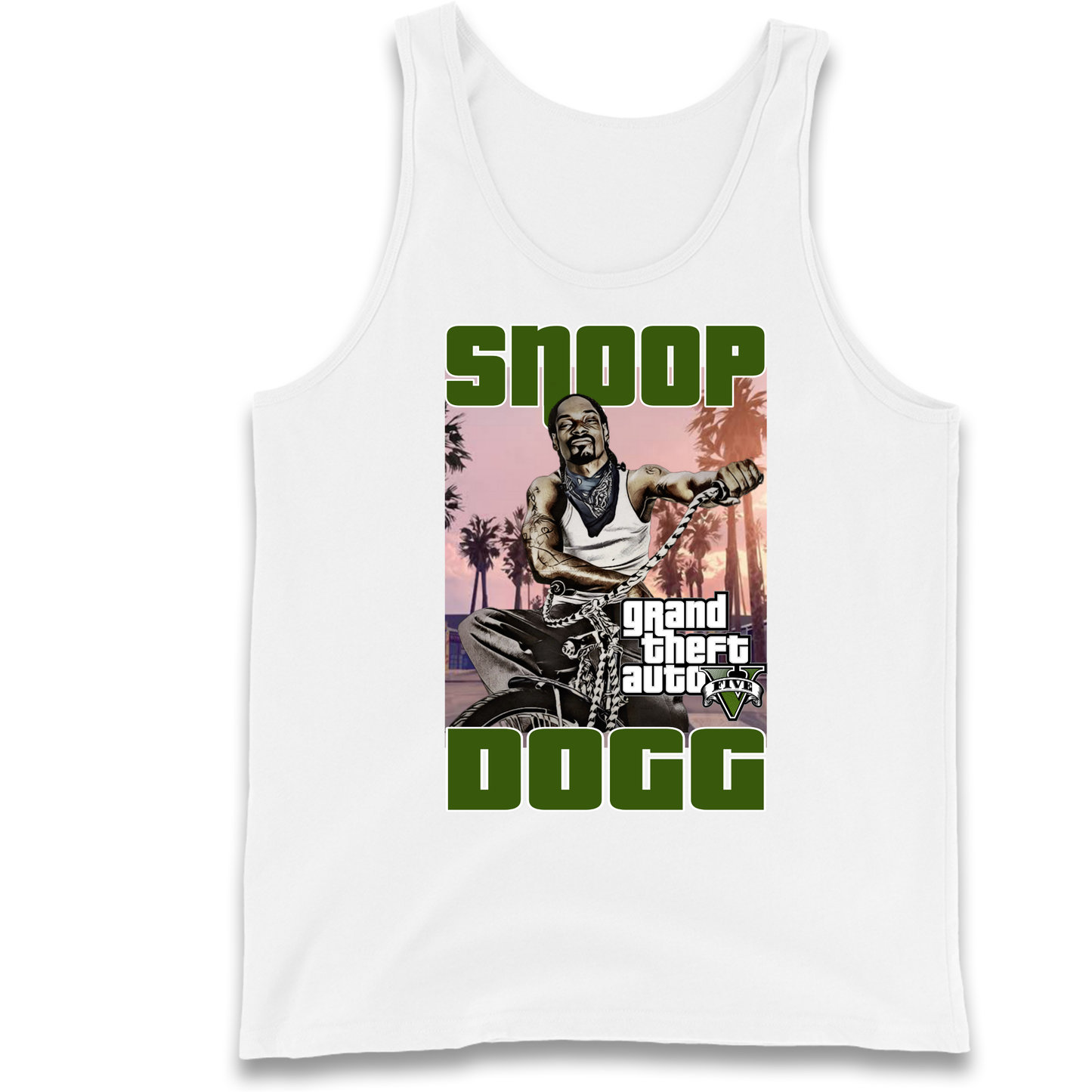 Snoop Dogg Grand Theft Auto Tank Top