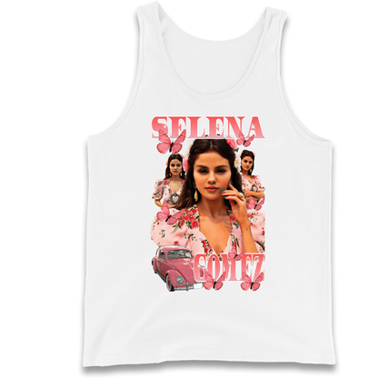 Selena Gomez Pink Tank Top