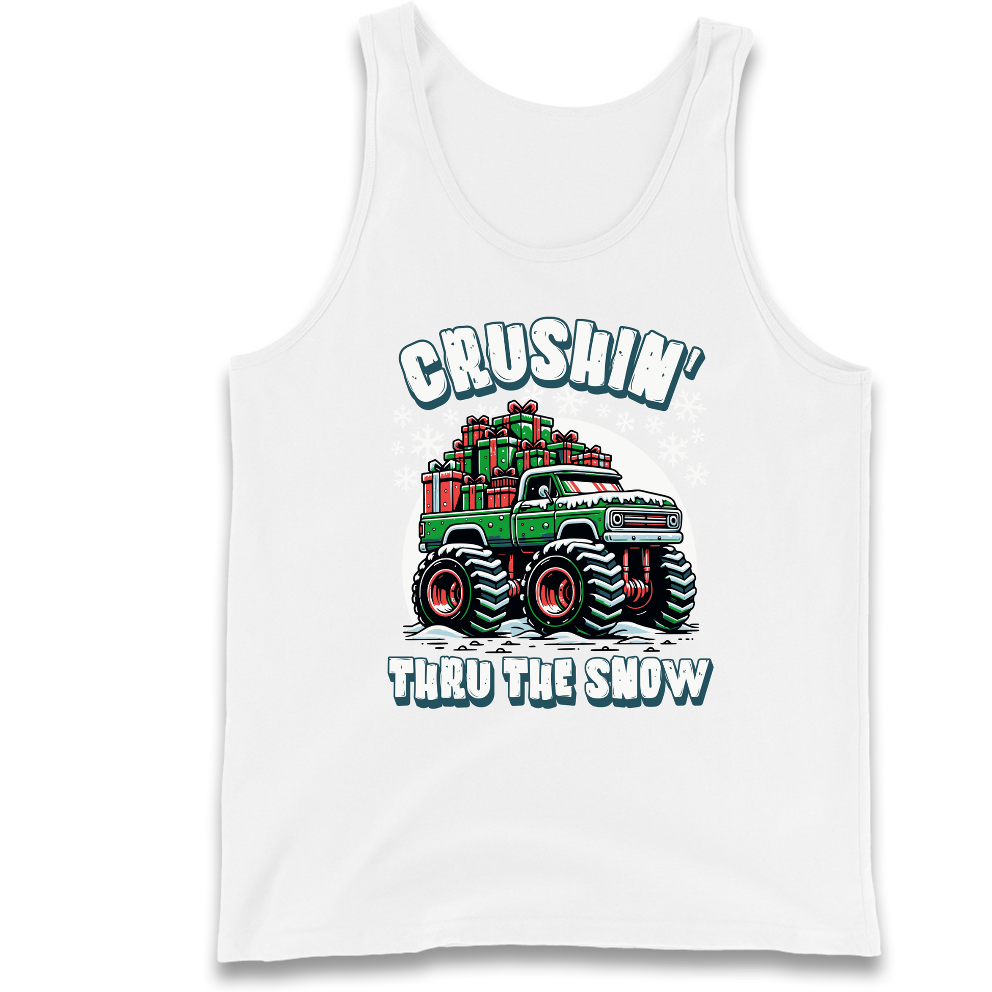 Crushin Thru The Snow Tank Top