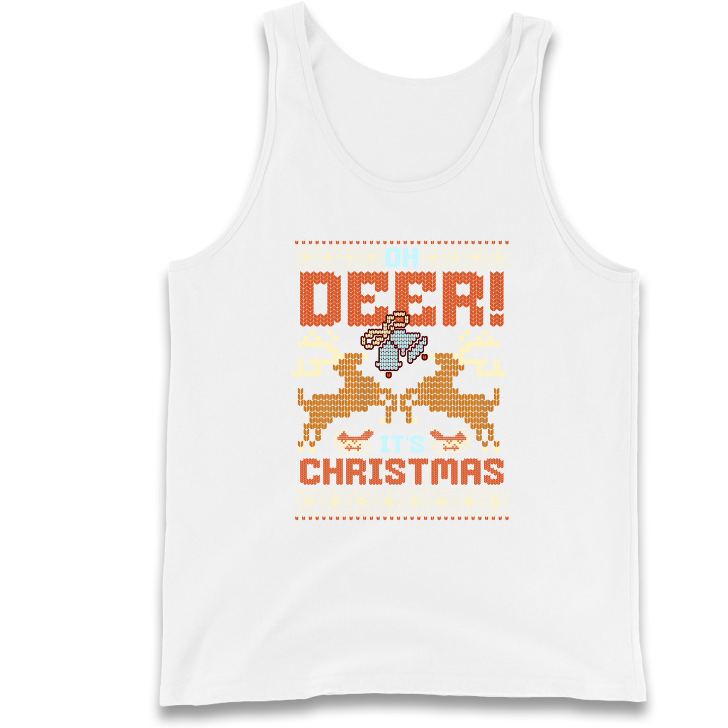 Oh Deer its Christmas Tank Top
