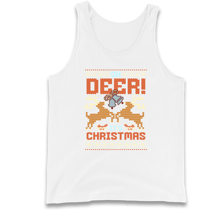 Oh Deer its Christmas Tank Top