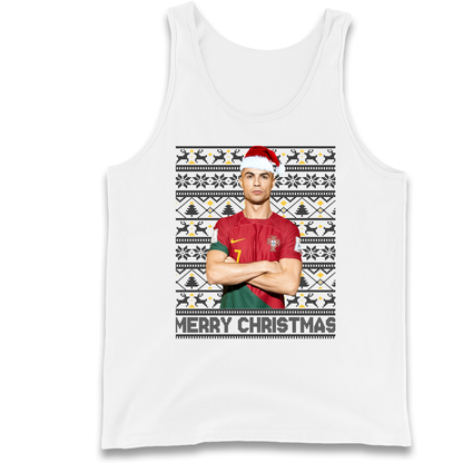 Merry Christmas Ronaldo Tank Top