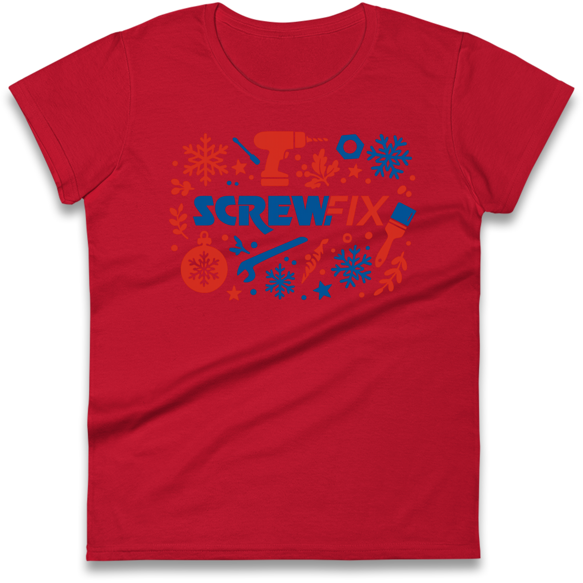 Screwfix Christmas Ladies Shirt