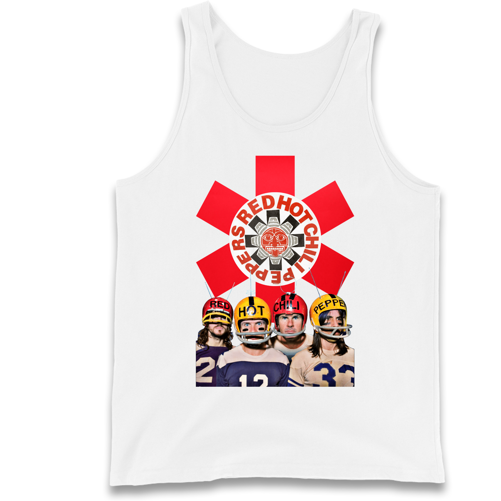 Red Hot Chilli Peppers American Football Tank Top