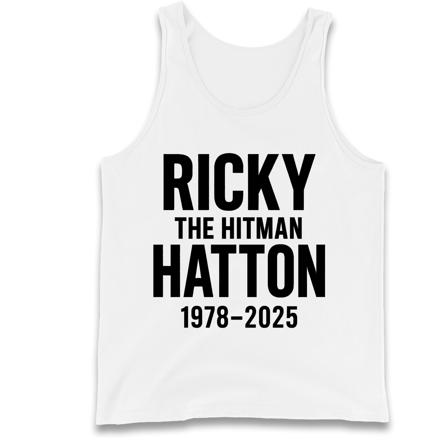 Ricky The Hitman Hatton 1978 2025 Tank Top