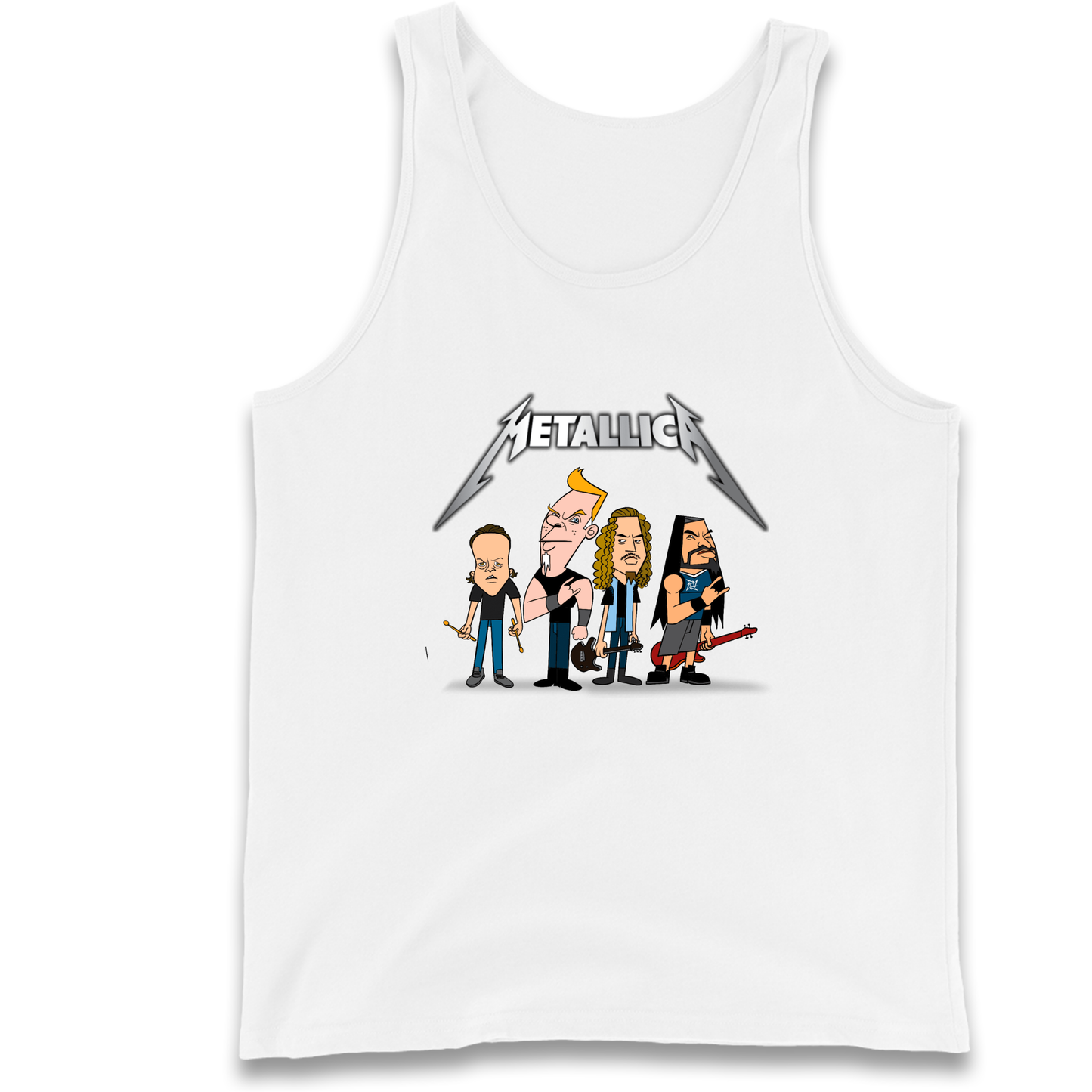 Metallica Cartoon Tank Top