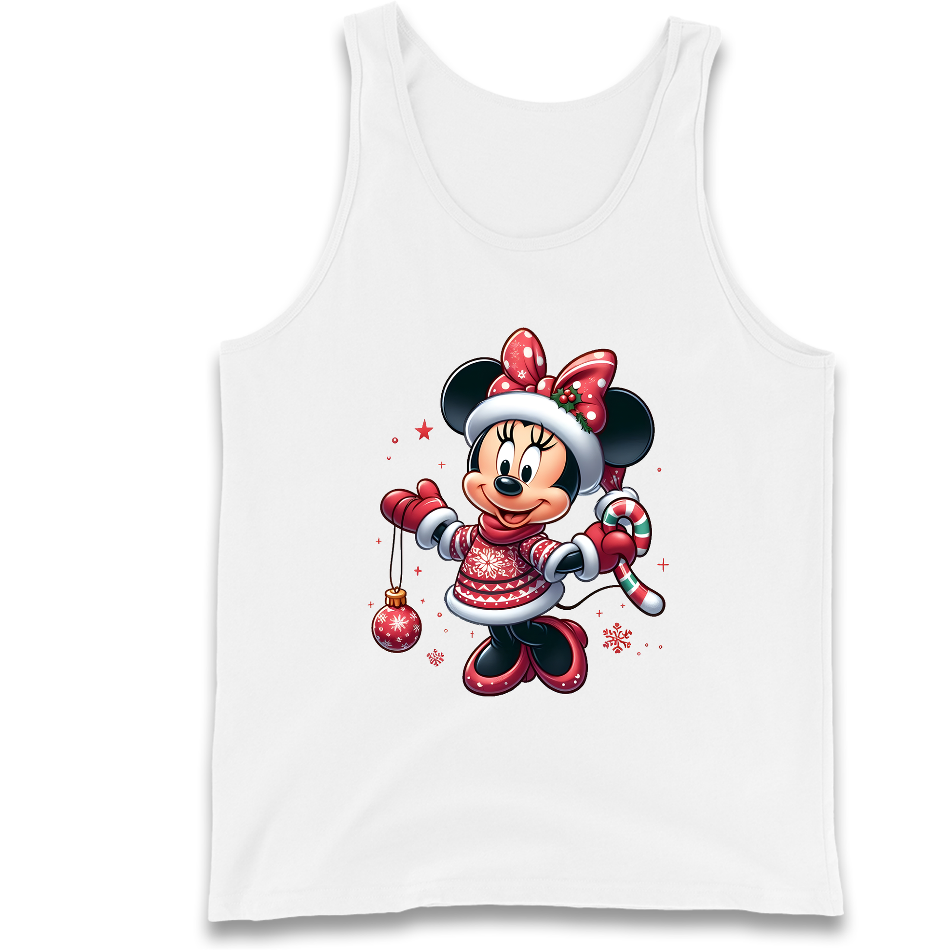 Mini Mouse Christmas Tank Top