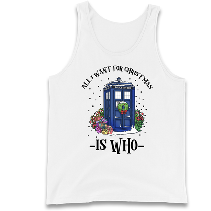 Dr Who Christmas Tank-Top