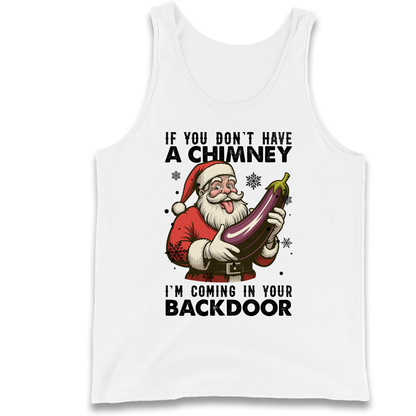 Santa Back Door Tank-Top