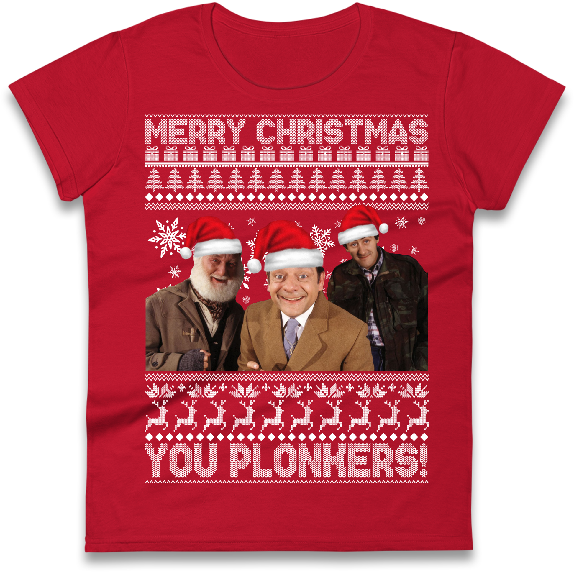 Plonkers Christmas Ladies Shirt