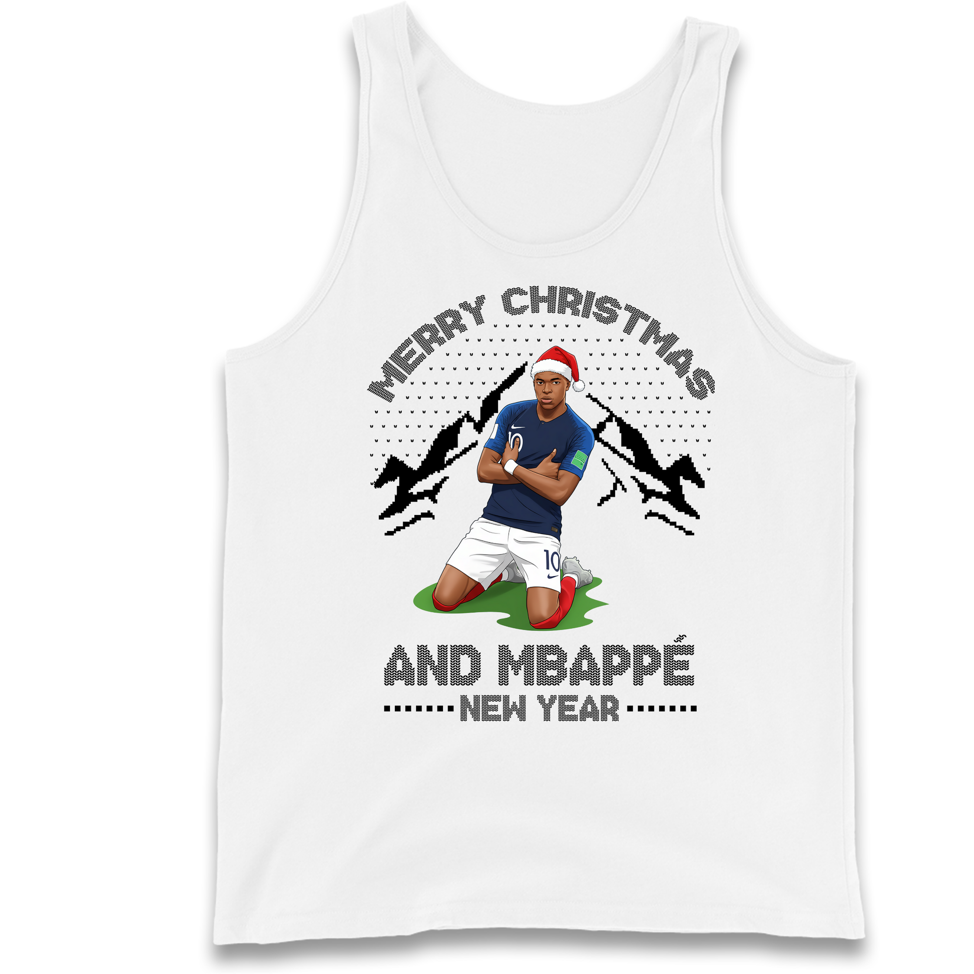 Mbappe Christmas Tank-Top