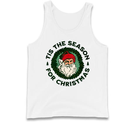 Tis The Season Santa Claus Christmas Tank Top