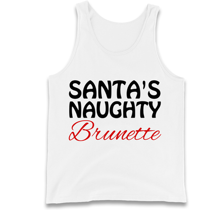 Naughty Brunette Tank-Top