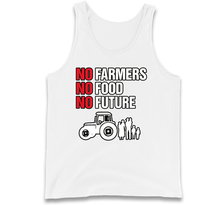 Farmers Agricultural Inheritance Tax Protest Tank Top