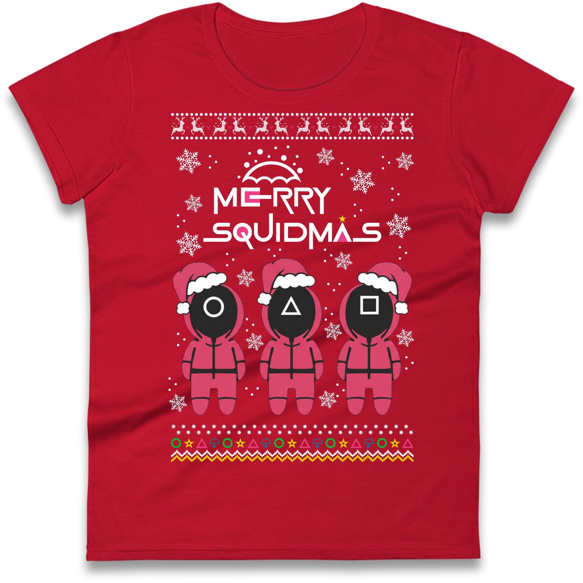 merry Squidmas Ladies Shirt