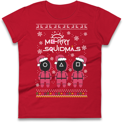 merry Squidmas Ladies Shirt