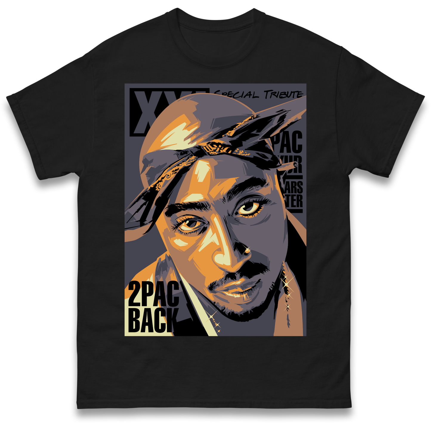 2 Pac Back T Shirt 
