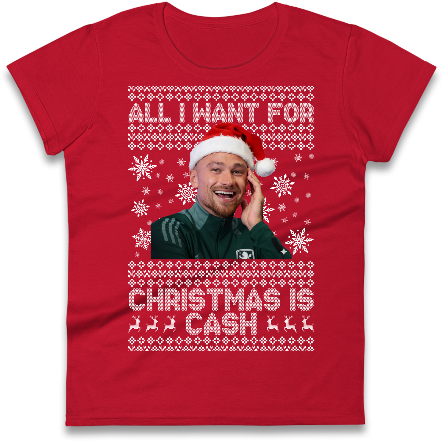 Matt Cash Christmas Ladies Shirt