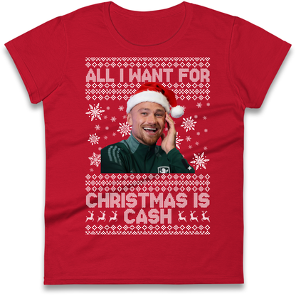Matt Cash Christmas Ladies Shirt