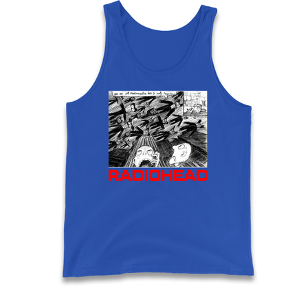 Radiohead We Are Not Screaming Tank Top