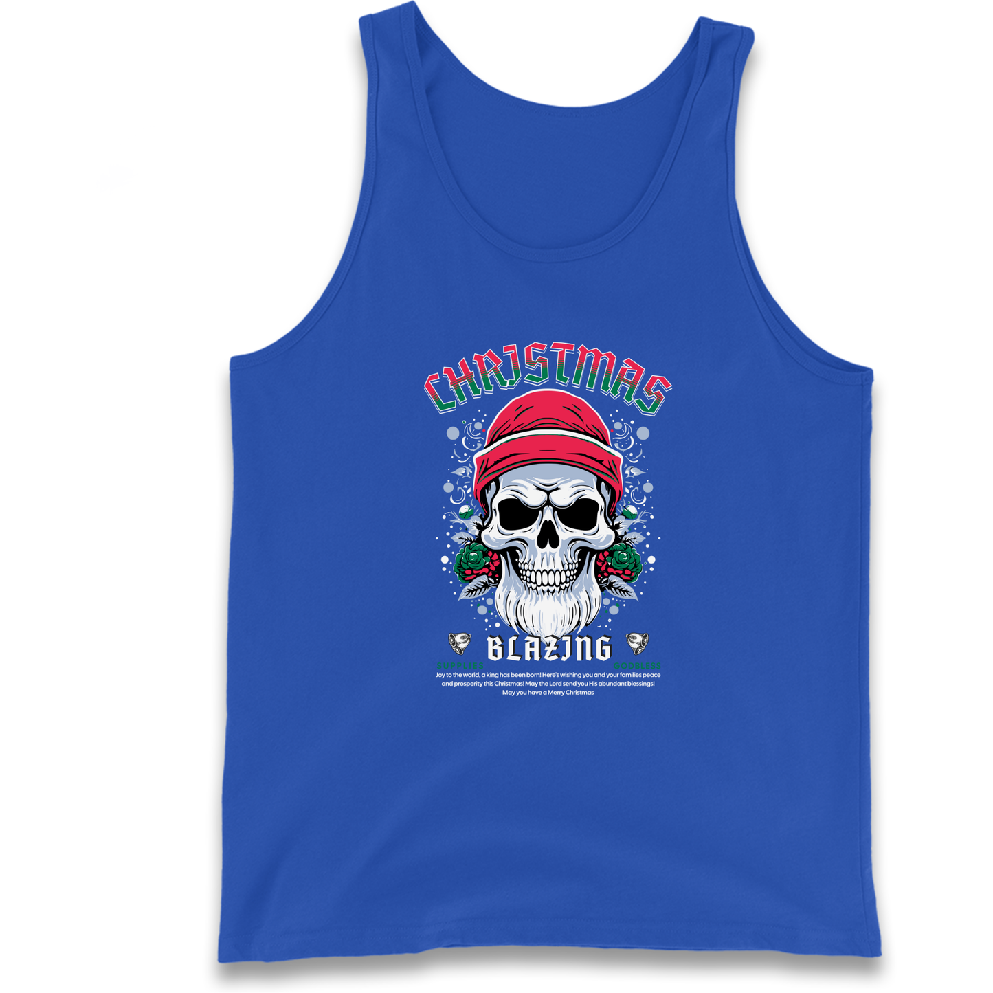 Christmas Blazing Tank Top