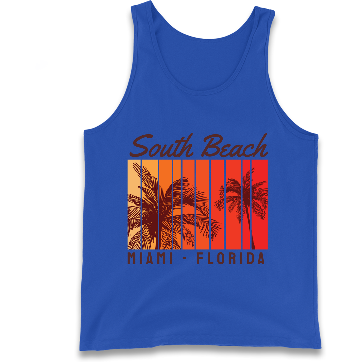 South Beach Miami Florida Tank Top