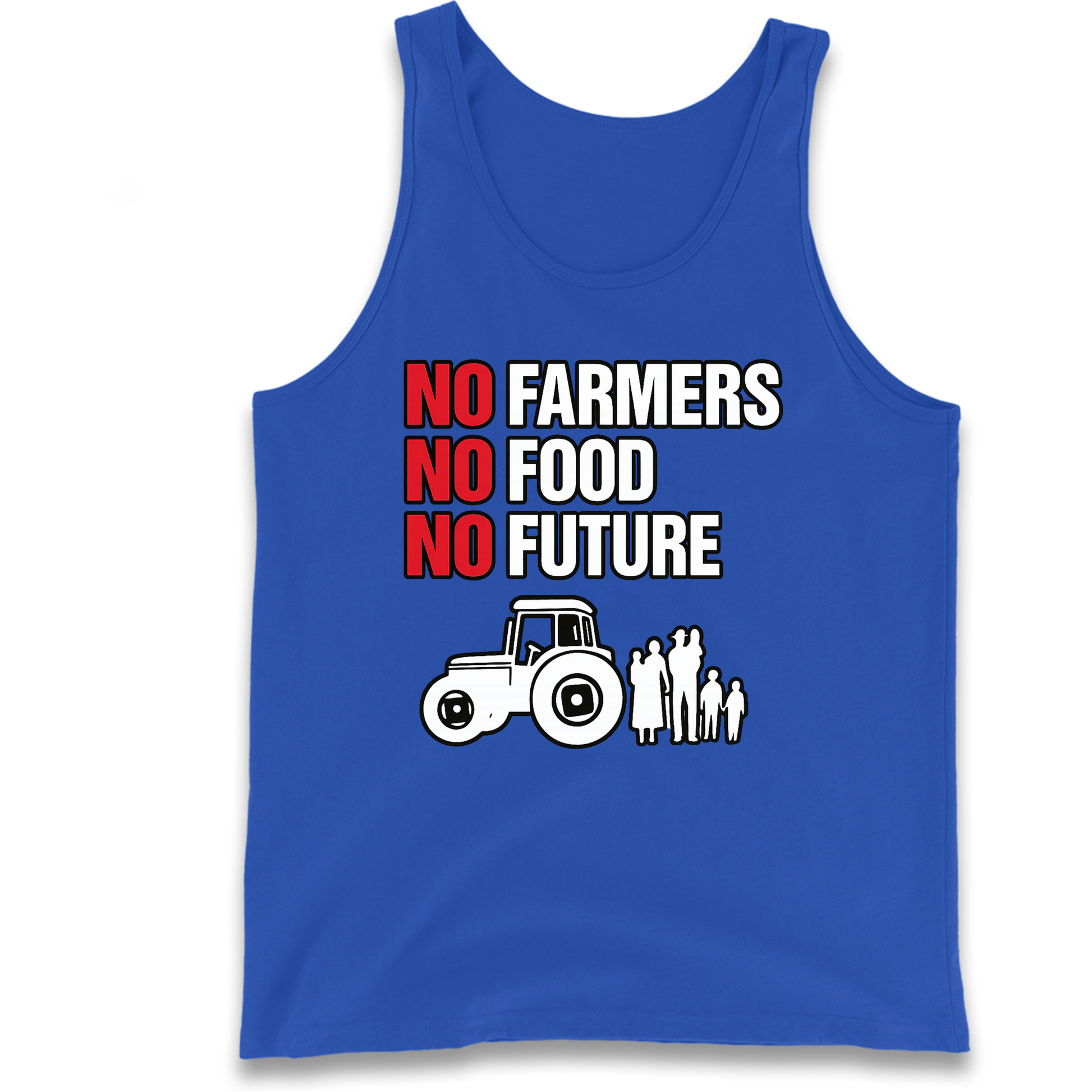 Farmers Agricultural Inheritance Tax Protest Tank Top