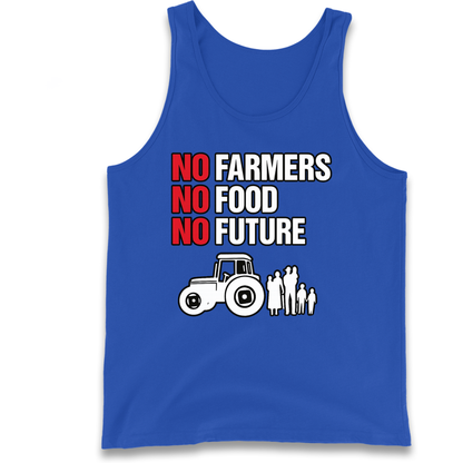 Farmers Agricultural Inheritance Tax Protest Tank Top