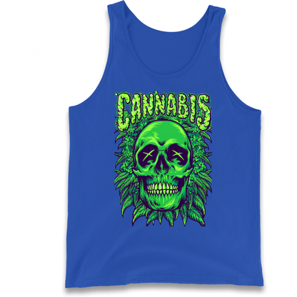 Cannabis Skull Tank Top