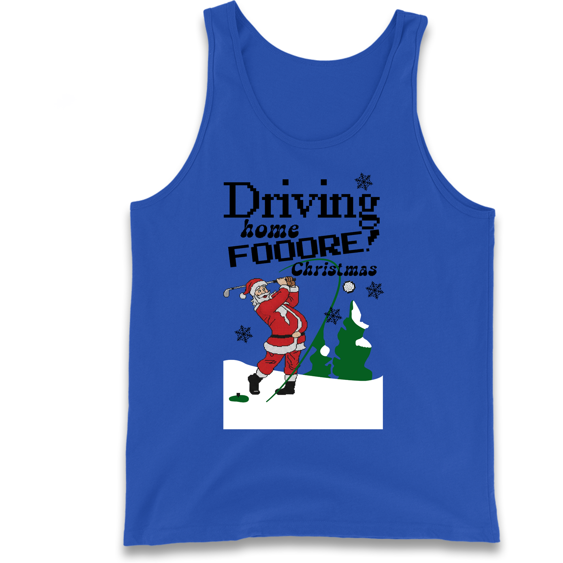 Christmas Golf Tank-Top